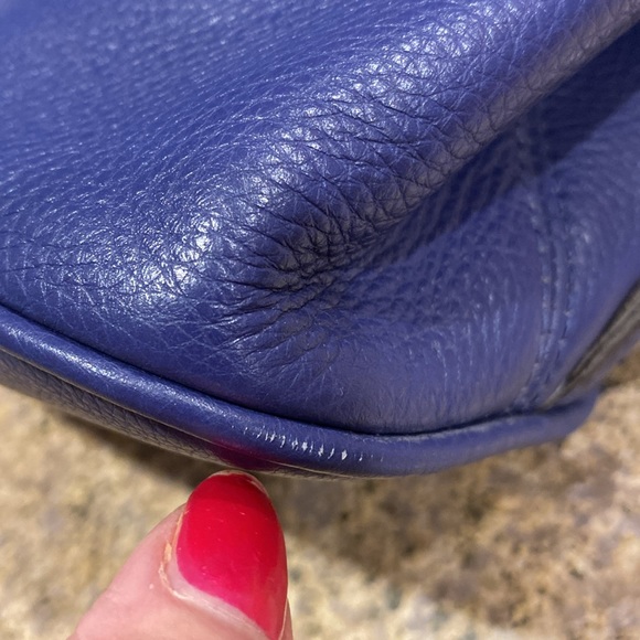 Coach F24385 French Blue Park Leather Backpack - Picture 16 of 17